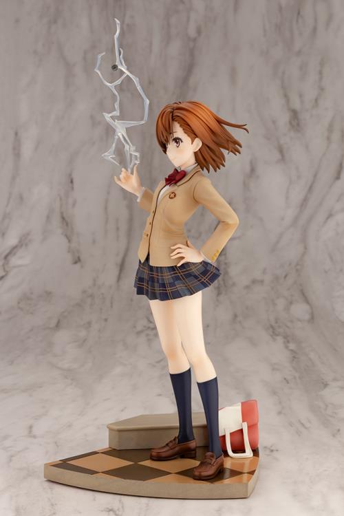 A Certain Scientific Railgun T Mikoto Misaka (15th Anniversary Kotobukiya Luxury Ver.) 1/7 Scale Figure Gallery Image 4