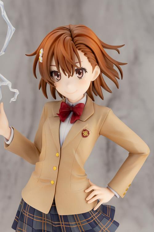 A Certain Scientific Railgun T Mikoto Misaka (15th Anniversary Kotobukiya Luxury Ver.) 1/7 Scale Figure Gallery Image 12