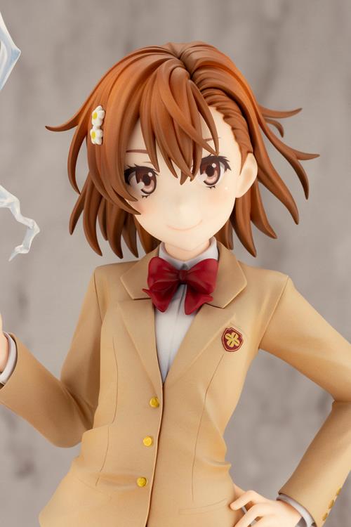 A Certain Scientific Railgun T Mikoto Misaka (15th Anniversary Kotobukiya Luxury Ver.) 1/7 Scale Figure Gallery Image 13