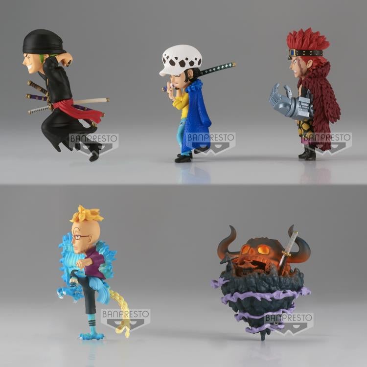 One Piece World Collectable Figure Wano Country Onigashima 4 Set
