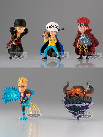 One Piece World Collectable Figure Wano Country Onigashima 4 Set of 5 Figures Gallery Image 2