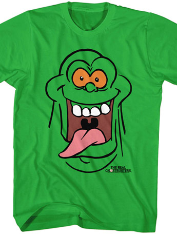 The Real Ghostbusters Slimer Face T-Shirt Gallery Image 2