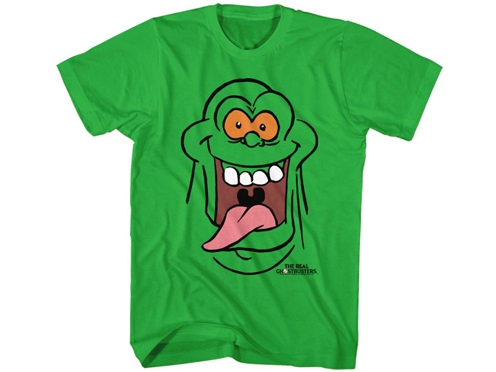 The Real Ghostbusters Slimer Face T-Shirt Gallery Image 1