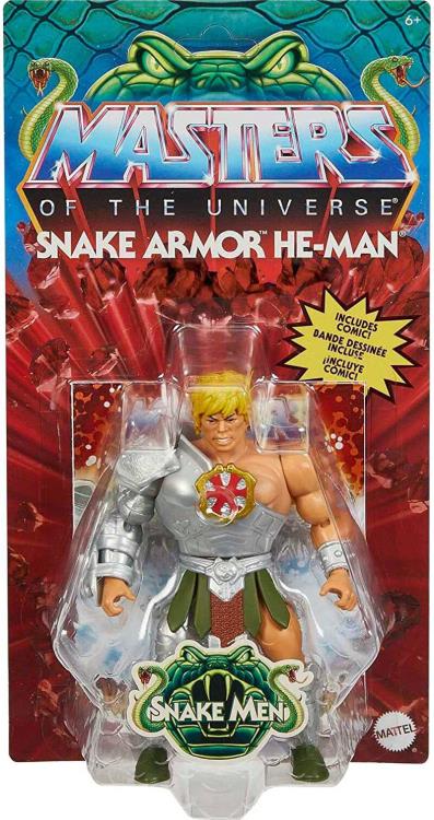 Masters of the Universe: Origins Snake Armor He-Man (Multi-Language Packaging) Gallery Image 7