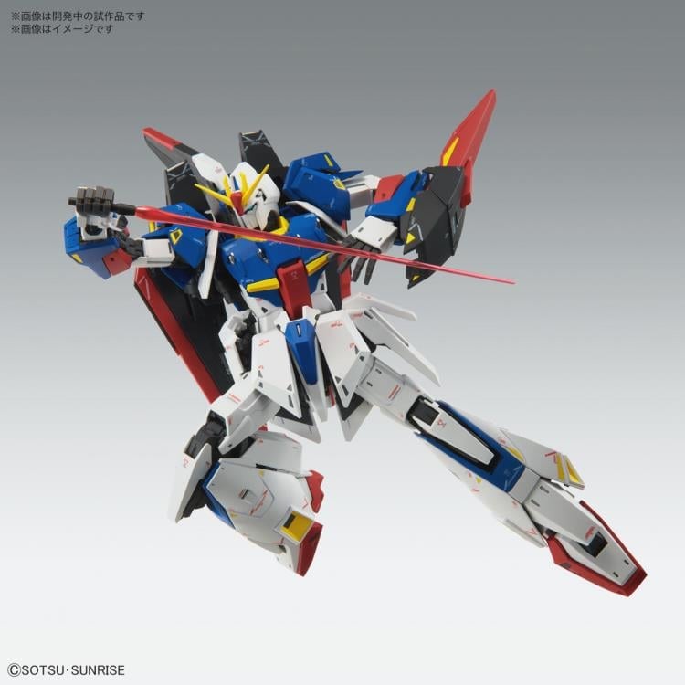 Mobile Suit Zeta Gundam MG Zeta Gundam (Ver.Ka) 1/100 Scale Model Kit Gallery Image 8