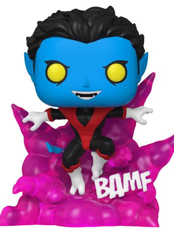 Pop! Deluxe: Marvel - Nightcrawler Teleporting Glow-in-the-Dark Limited Edition PX Previews Exclusive Gallery Image 2