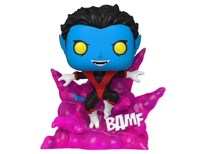 Pop! Deluxe: Marvel - Nightcrawler Teleporting Glow-in-the-Dark Limited Edition PX Previews Exclusive Gallery Image 1