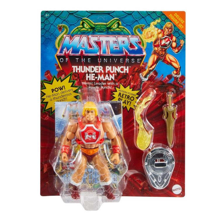 Masters of the Universe: Origins Deluxe Thunder Punch He-Man Gallery Image 7