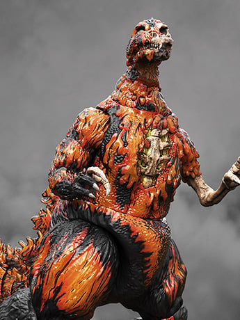 Godzilla vs. Destroyah ULTIMATES! 1200°C Godzilla Action Figure Gallery Image 2