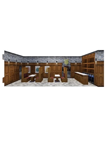 Restaurant 1/18 Scale Pop-Up Diorama Gallery Image 2