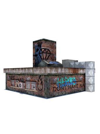 Rooftop 1/12 Scale Pop-Up Diorama Gallery Image 2