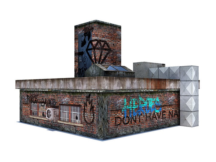 Rooftop 1/12 Scale Pop-Up Diorama Gallery Image 1