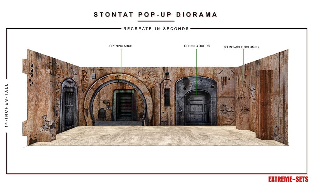 Stontat 1/18 Scale Pop-Up Diorama Gallery Image 4