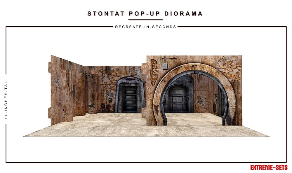 Stontat 1/18 Scale Pop-Up Diorama Gallery Image 6