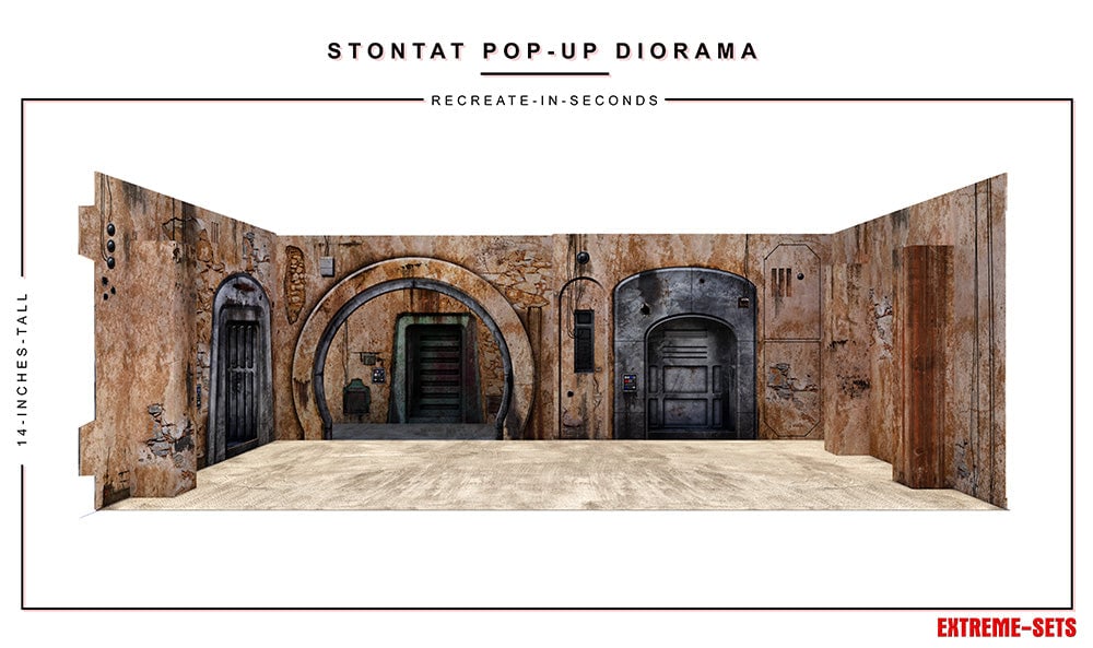 Stontat 1/18 Scale Pop-Up Diorama Gallery Image 7