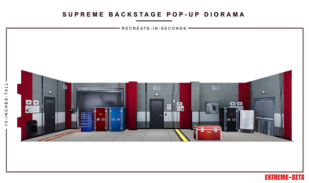 Supreme Backstage 1/12 Scale Pop-Up Diorama Gallery Image 3