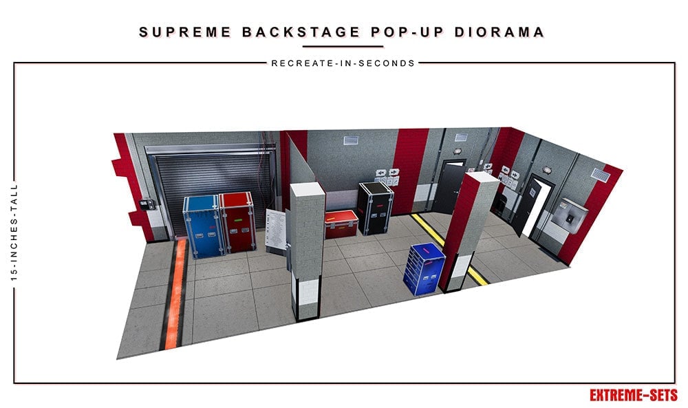 Supreme Backstage 1/12 Scale Pop-Up Diorama Gallery Image 6