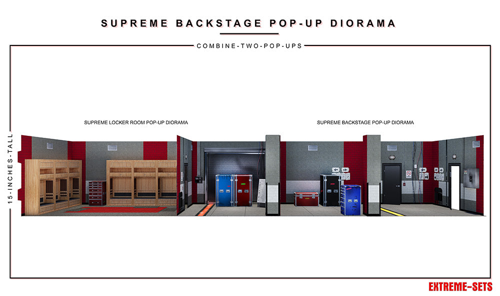 Supreme Backstage 1/12 Scale Pop-Up Diorama Gallery Image 9