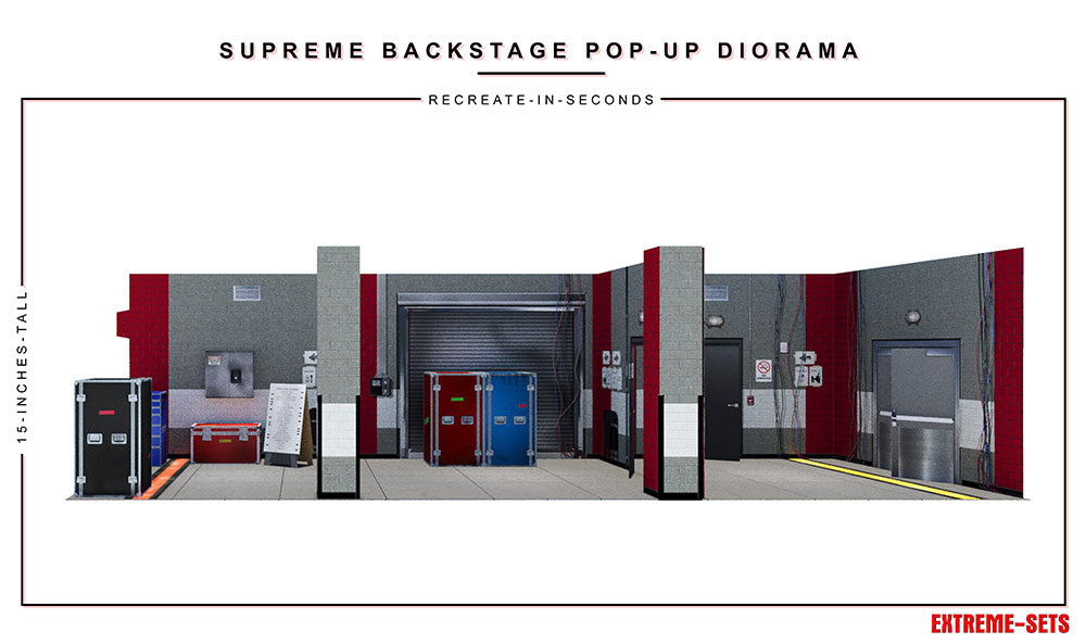 Supreme Backstage 1/12 Scale Pop-Up Diorama Gallery Image 4