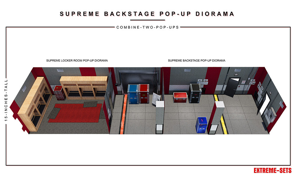 Supreme Backstage 1/12 Scale Pop-Up Diorama Gallery Image 8