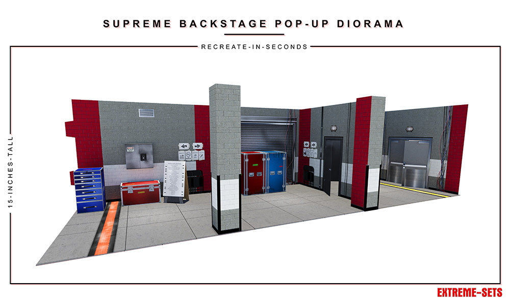 Supreme Backstage 1/12 Scale Pop-Up Diorama Gallery Image 7