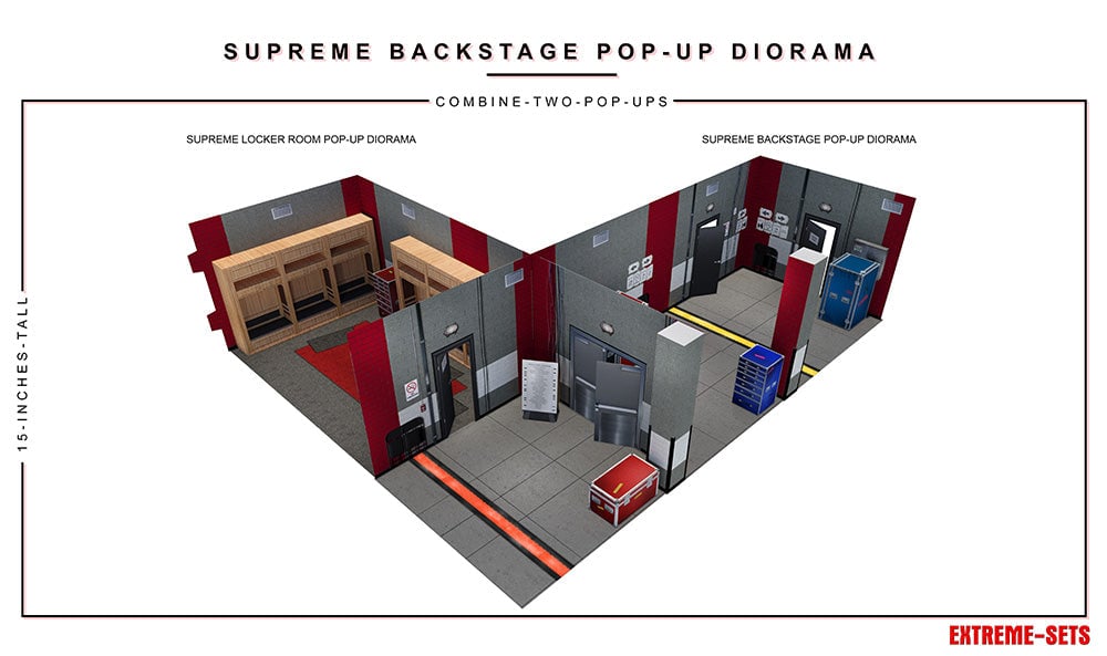 Supreme Backstage 1/12 Scale Pop-Up Diorama Gallery Image 10