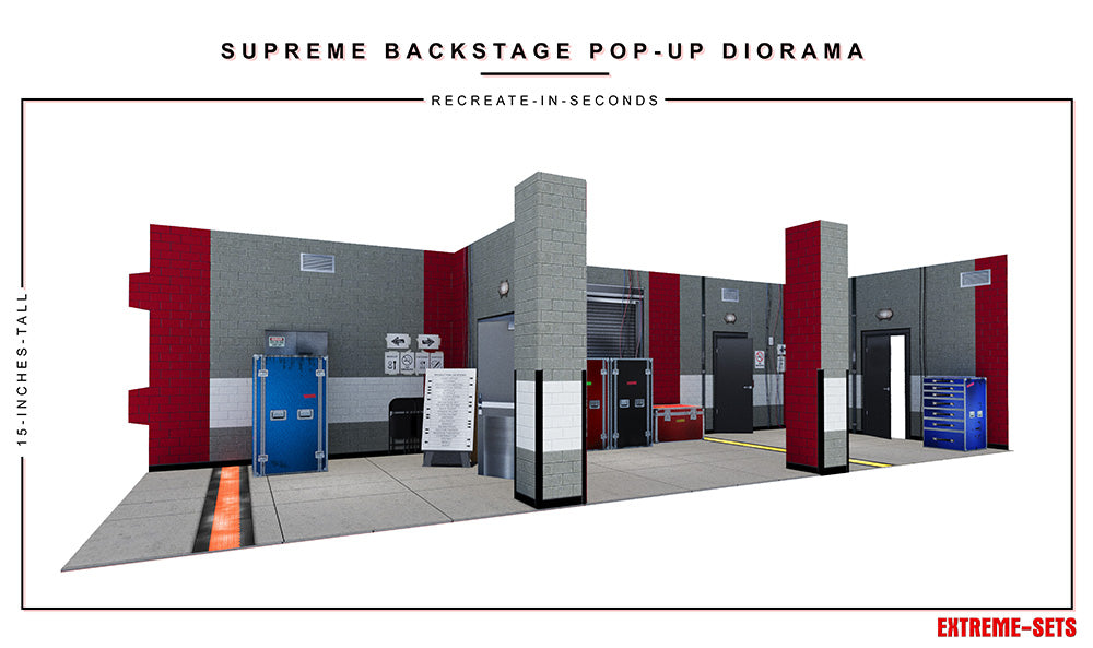 Supreme Backstage 1/12 Scale Pop-Up Diorama Gallery Image 5