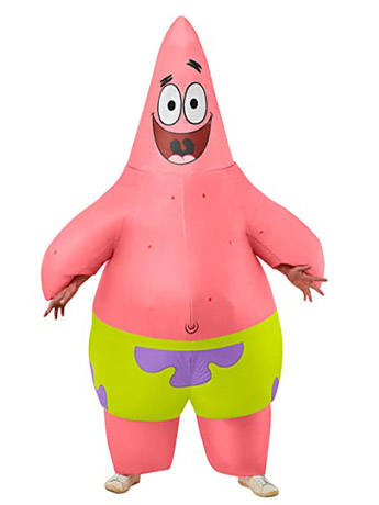 SpongeBob SquarePants Patrick Star Adult Inflatable Costume Gallery Image 2