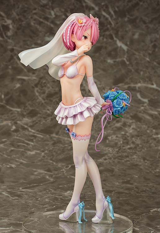 Re:Zero Starting Life in Another World Ram (Wedding Ver.) 1/7 Scale Figure (Reissue) Gallery Image 7