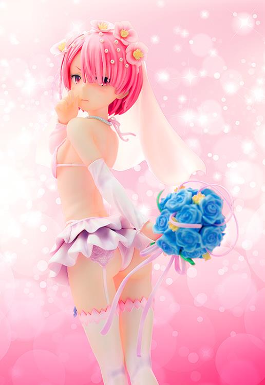 Re:Zero Starting Life in Another World Ram (Wedding Ver.) 1/7 Scale Figure (Reissue) Gallery Image 8