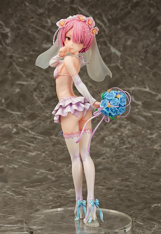Re:Zero Starting Life in Another World Ram (Wedding Ver.) 1/7 Scale Figure (Reissue) Gallery Image 3