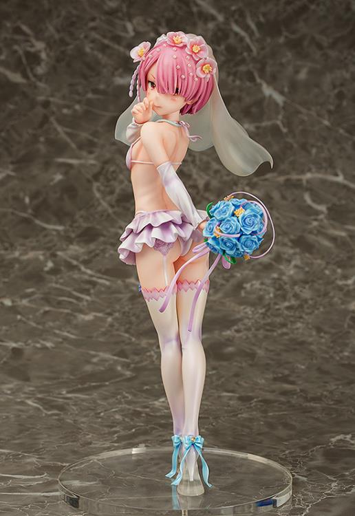 Re:Zero Starting Life in Another World Ram (Wedding Ver.) 1/7 Scale Figure (Reissue) Gallery Image 4
