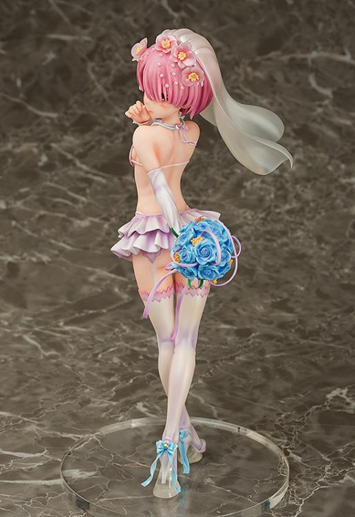 Re:Zero Starting Life in Another World Ram (Wedding Ver.) 1/7 Scale Figure (Reissue) Gallery Image 5