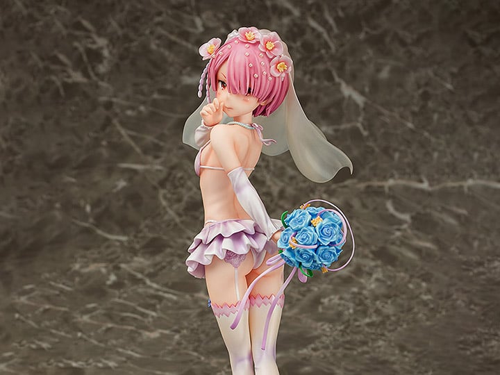 Re:Zero Starting Life in Another World Ram (Wedding Ver.) 1/7 Scale Figure (Reissue) Gallery Image 1