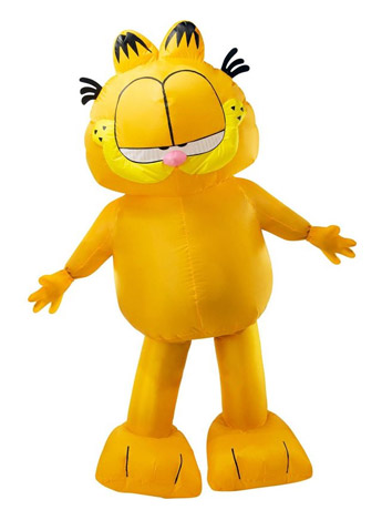 Garfield Adult Inflatable Costume Gallery Image 2