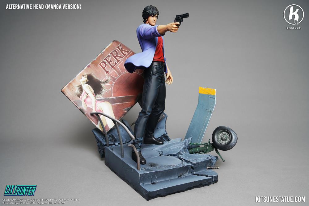 City Hunter Ryo Saeba (Nicky Larson) 1/6 Scale Statue Gallery Image 4