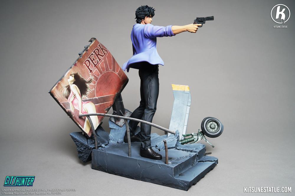 City Hunter Ryo Saeba (Nicky Larson) 1/6 Scale Statue Gallery Image 5