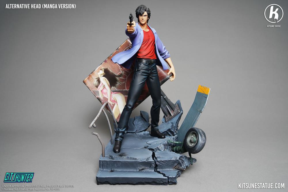 City Hunter Ryo Saeba (Nicky Larson) 1/6 Scale Statue Gallery Image 3