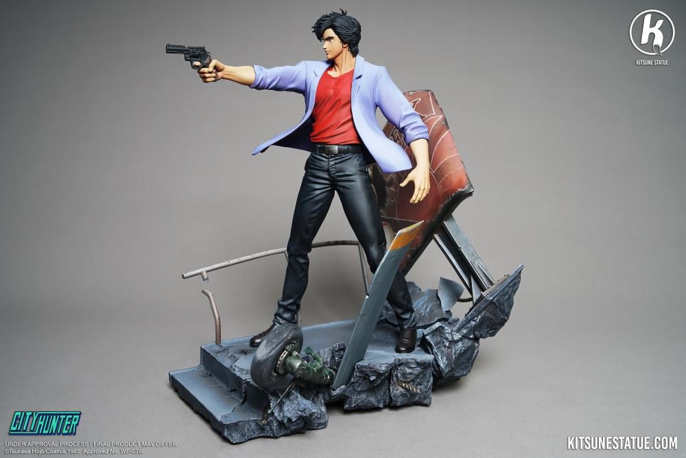 City Hunter Ryo Saeba (Nicky Larson) 1/6 Scale Statue Gallery Image 6