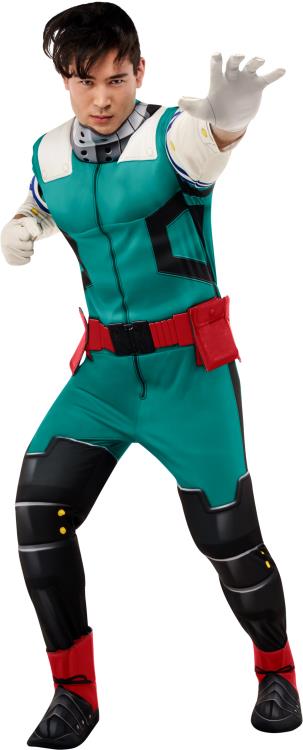 My Hero Academia Izuku Midoriya Men's Deluxe Costume Gallery Image 3