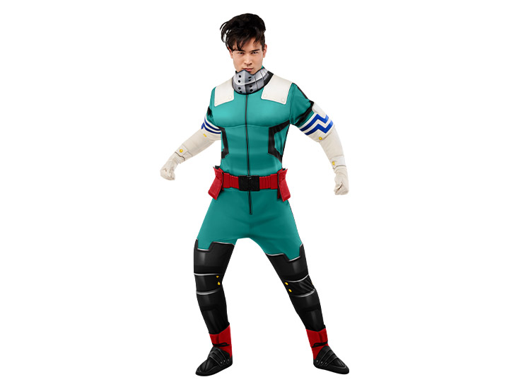 My Hero Academia Izuku Midoriya Men's Deluxe Costume Gallery Image 1