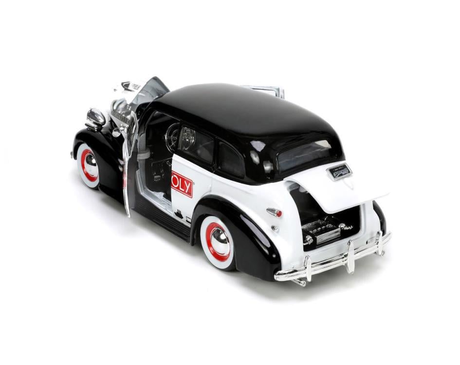 Monopoly Hollywood Rides Diecast Mr. Monopoly & 1/24 Scale 1939 Chevy Master Deluxe Gallery Image 12
