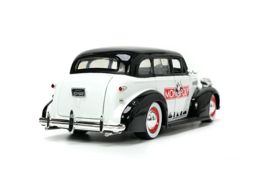 Monopoly Hollywood Rides Diecast Mr. Monopoly & 1/24 Scale 1939 Chevy Master Deluxe Gallery Image 8