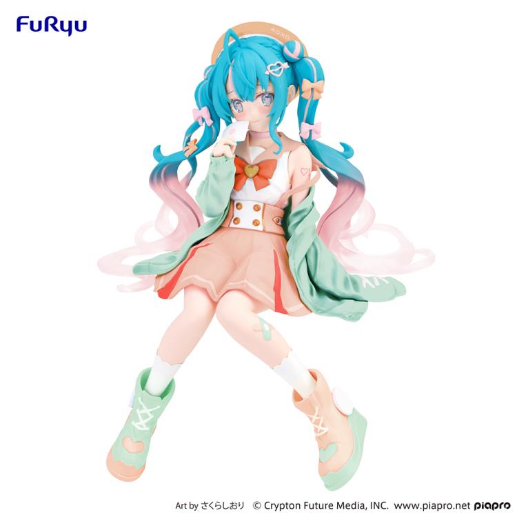 Vocaloid Hatsune Miku (Love Sailor Citrus Cream Ver.) Noodle Stopper Figure Gallery Image 3