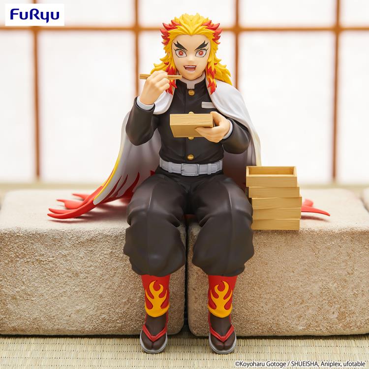 Demon Slayer: Kimetsu no Yaiba Kyojuro Rengoku Noodle Stopper Figure