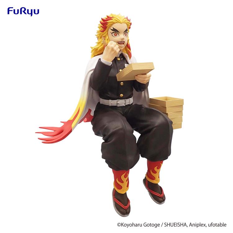Demon Slayer: Kimetsu no Yaiba Kyojuro Rengoku Noodle Stopper Figure