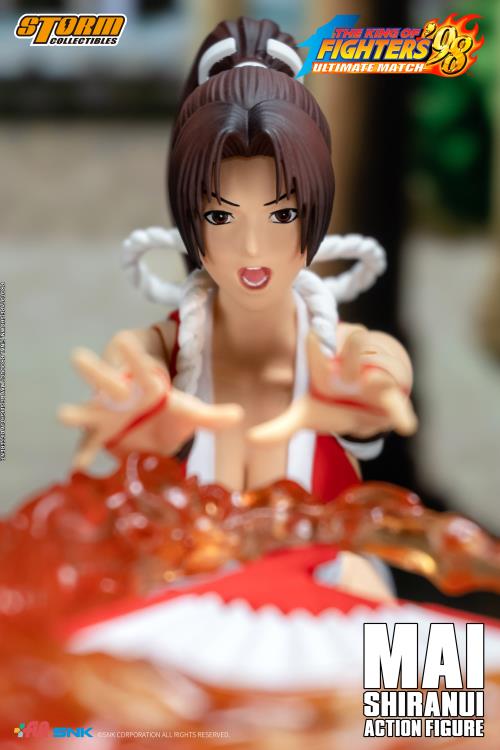 The King of Fighters '98 Ultimate Match Mai Shiranui 1/12 Scale BBTS Exclusive Action Figure Gallery Image 12