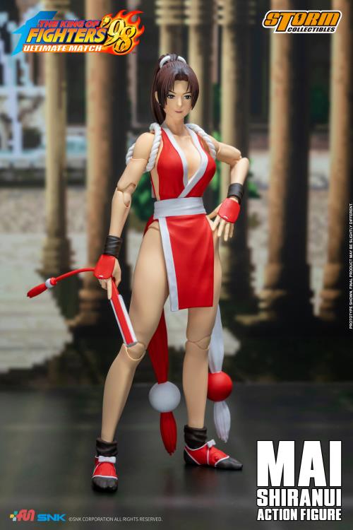 The King of Fighters '98 Ultimate Match Mai Shiranui 1/12 Scale BBTS Exclusive Action Figure Gallery Image 3