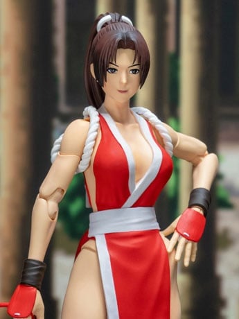 The King of Fighters '98 Ultimate Match Mai Shiranui 1/12 Scale BBTS Exclusive Action Figure Gallery Image 2
