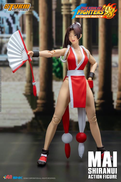 The King of Fighters '98 Ultimate Match Mai Shiranui 1/12 Scale BBTS Exclusive Action Figure Gallery Image 15